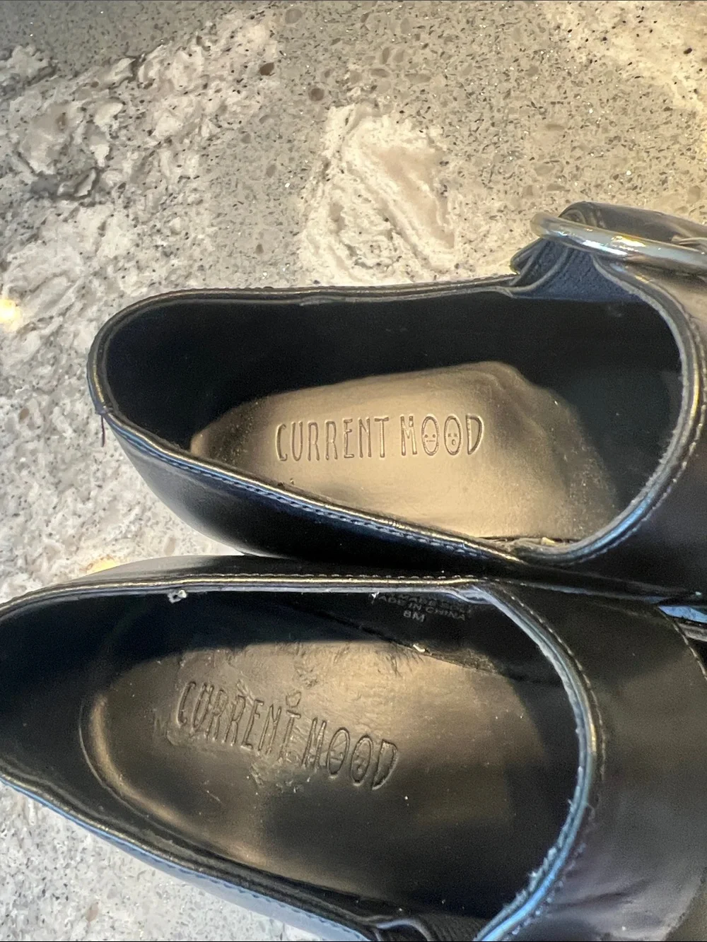Current Mood Damnation Platform Mary Janes Black Size 8 Like New - Dolls Kill